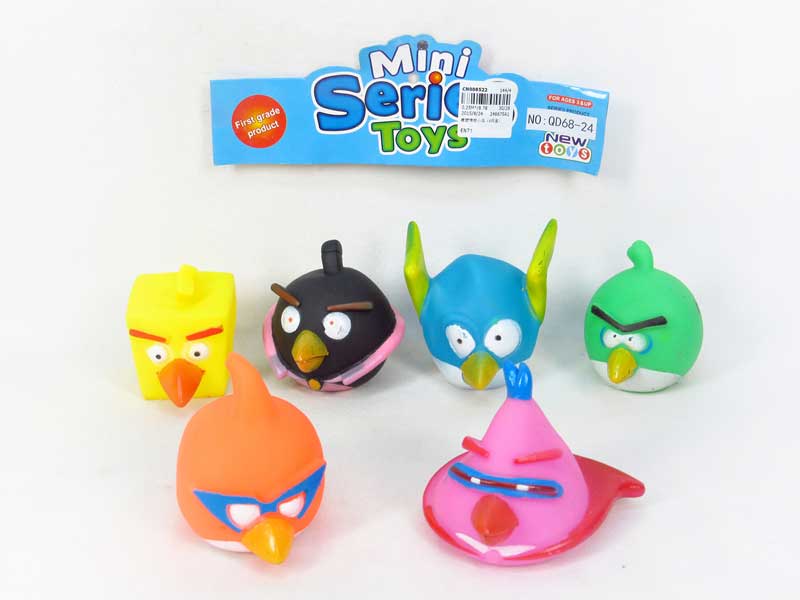 Latex Bird（6in1） toys