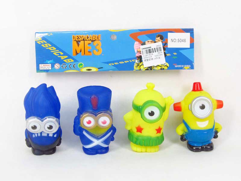 Latex Despicable Me(4in1) toys