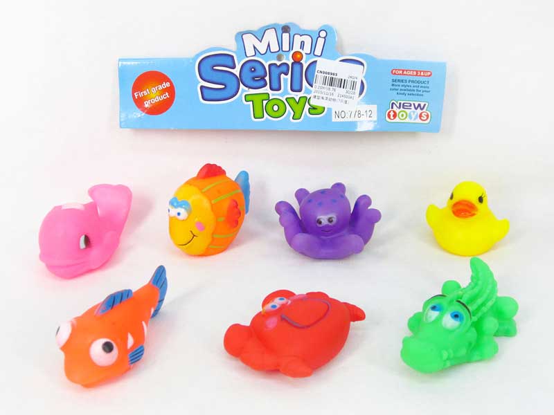 Latex Sea Animal(7in1) toys