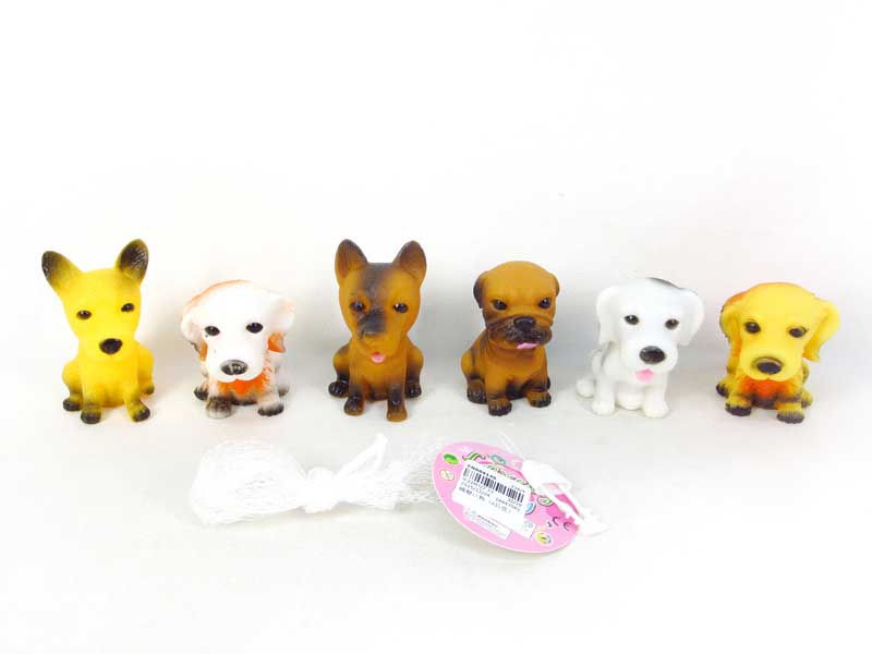 Latex Dogs(6in1) toys