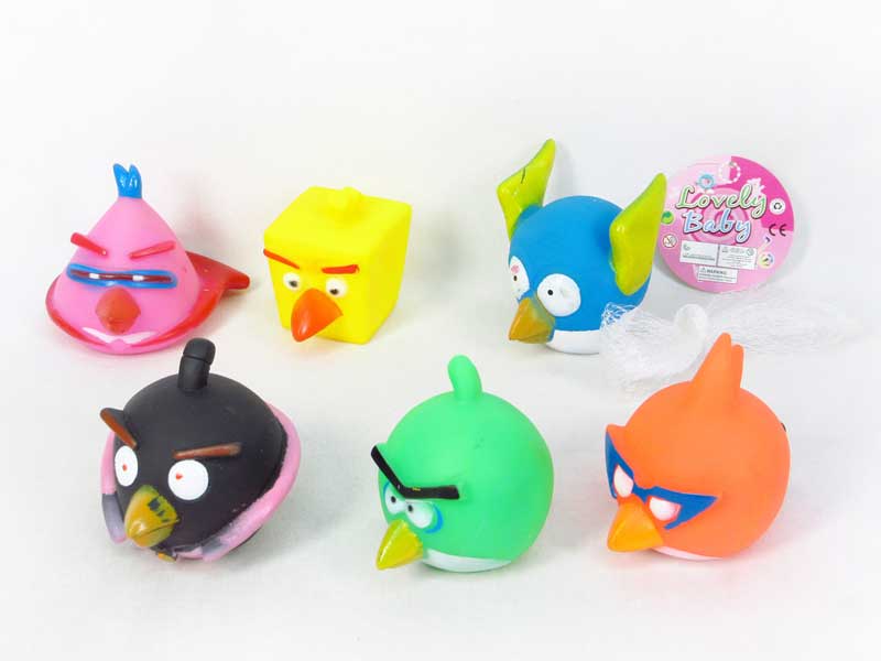 Latex Angry Birds(6in1) toys