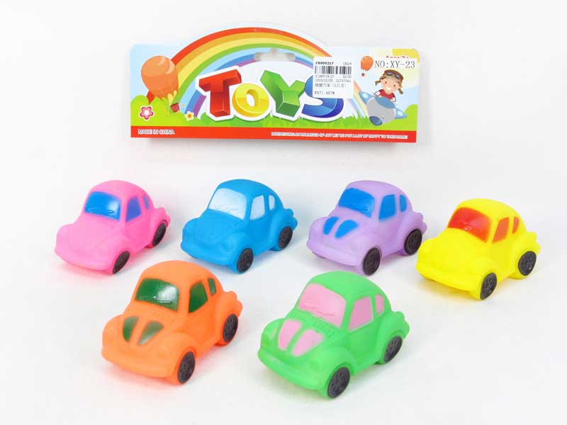 Latex Car（6in1） toys