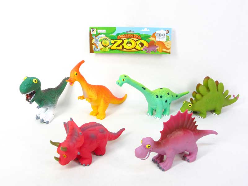 10inch Latex Dinosaur(6S) toys