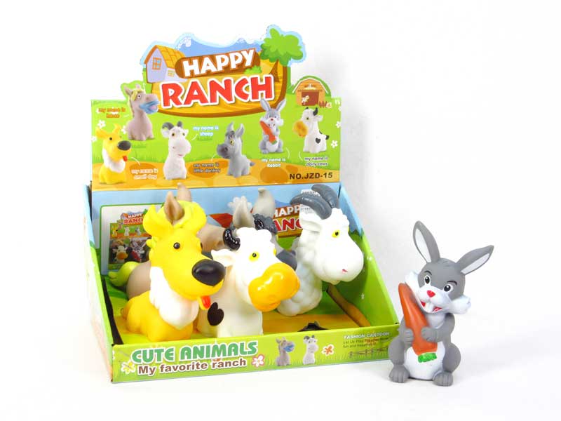 5inch Latex Animal(6in1) toys