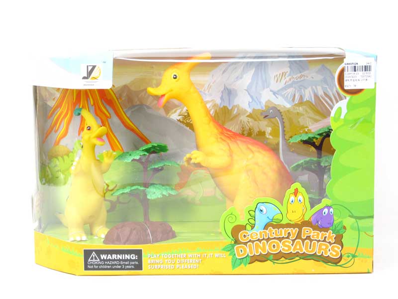 Latex Dinosaur Set(2in1) toys
