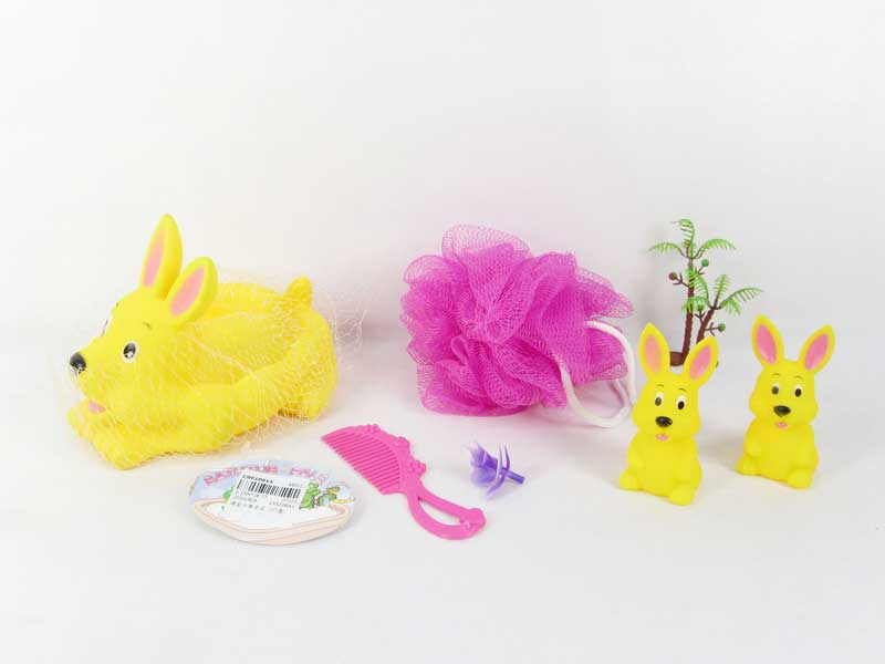 Latex Rabbit Set(3in1) toys