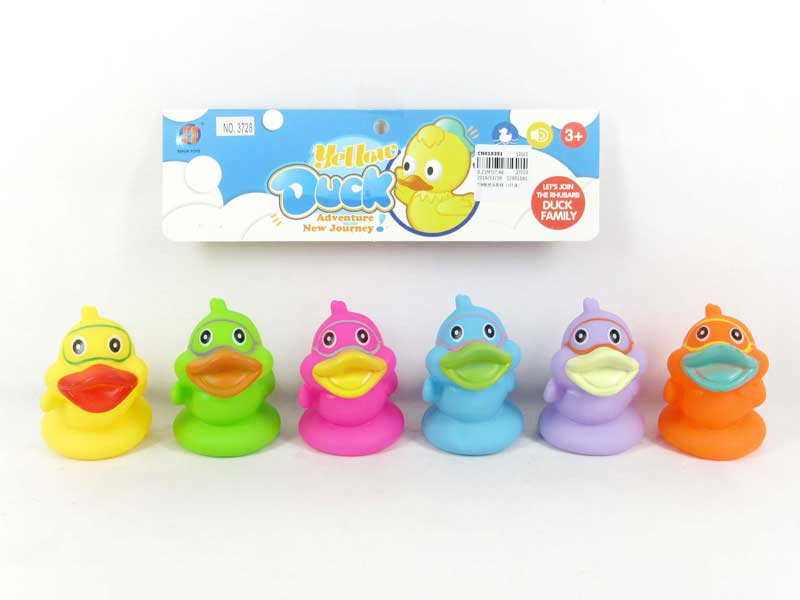 7CM Latex Duck(6in1) toys