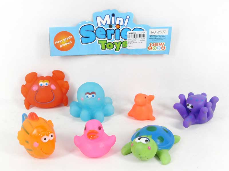 Latex Sea Animal(7in1) toys