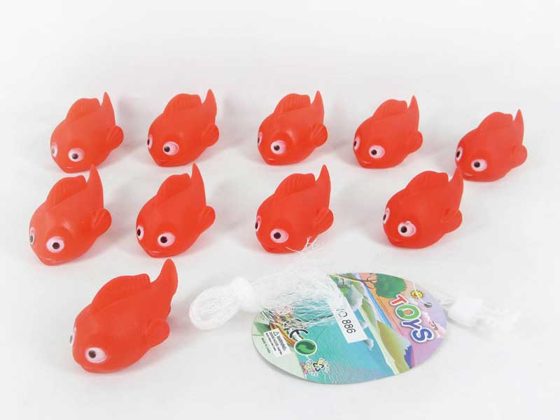 Latex Fish(10in1) toys