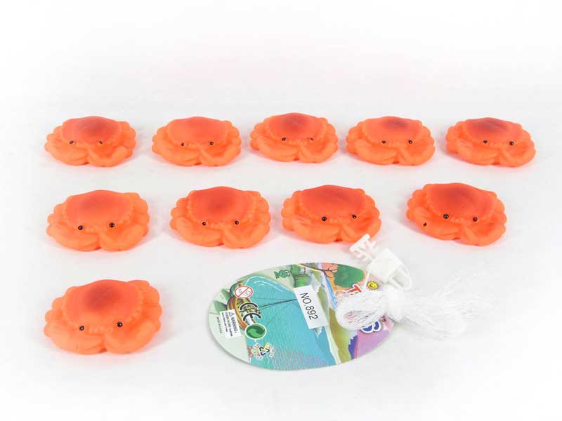 Latex Crab（10in1） toys