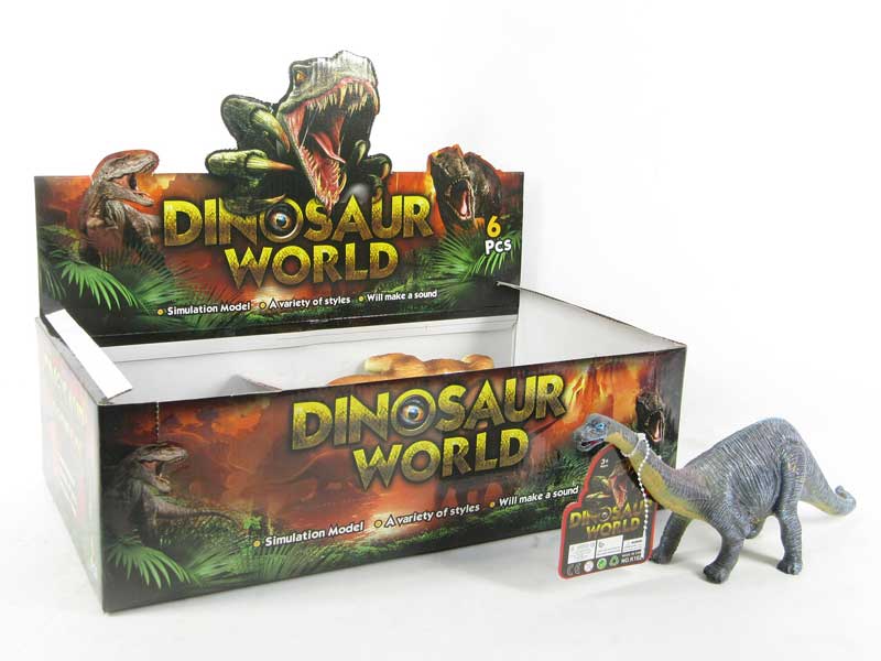 Latex Dinosaur(6in1） toys