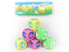 Latex Dice(6in1) toys