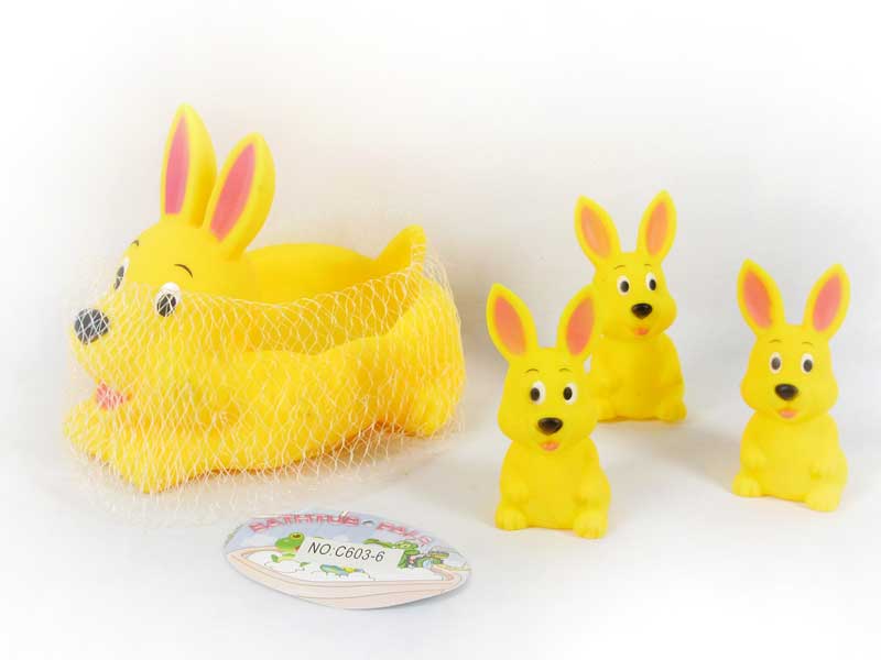 Latex Rabbit（4in1） toys