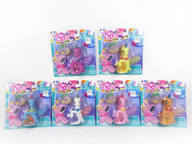 Latex Horse Set(6C) toys