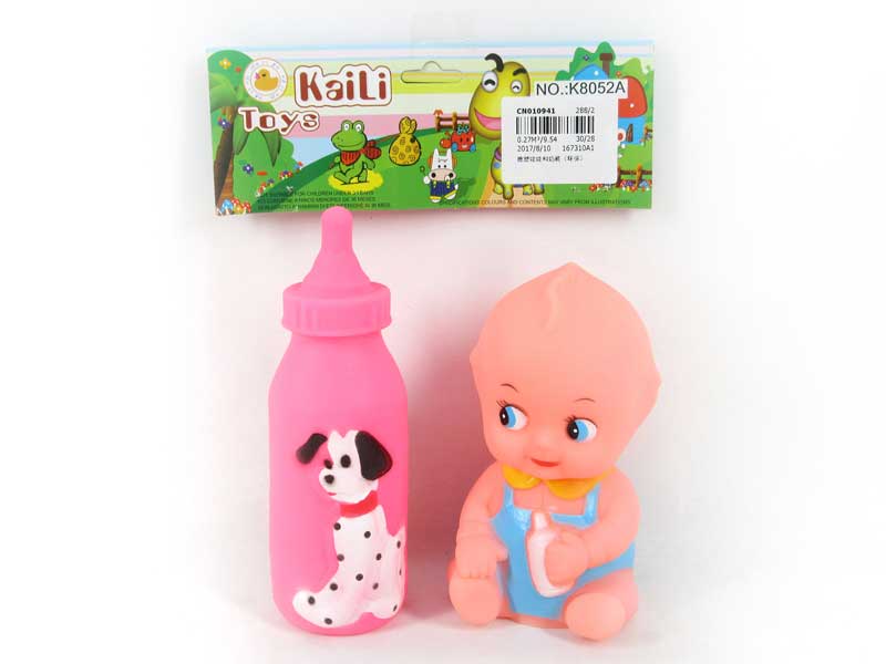 Latex Moppet & Baby's Bottle toys