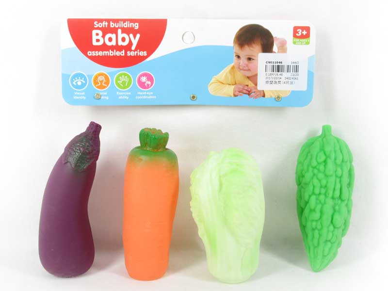 Latex Vegetable(4in1) toys