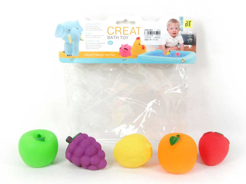 Latex Fruit（5in1） toys