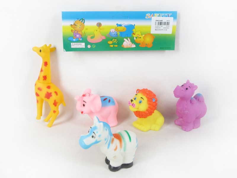 Latex World Animal(5in1） toys
