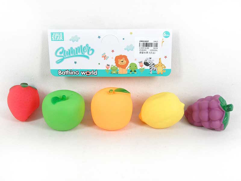 Latex Fruit(5in1) toys