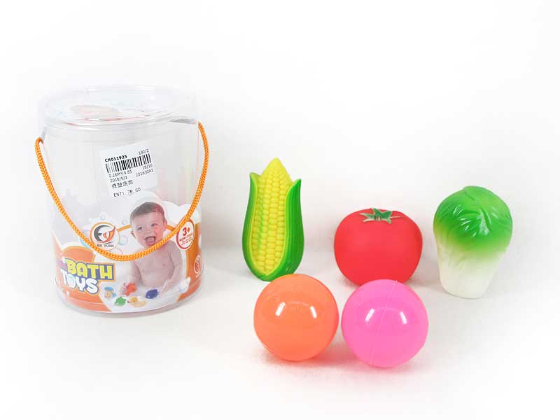 Latex Vegetable toys