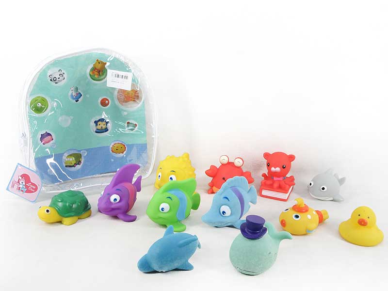 Latex Sea Animal(12in1) toys