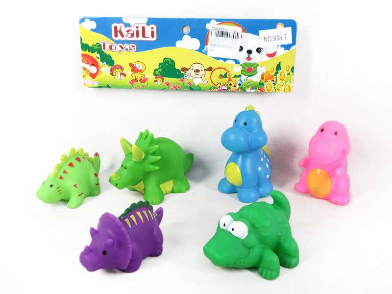 Latex Dinosaur(6in1) toys