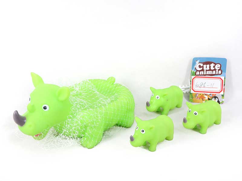 Latex rhinoceros(4in1) toys