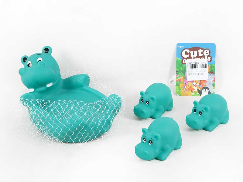 Latex Hippopotamus(4in1) toys