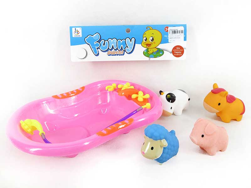 Latex Animal & Tub toys