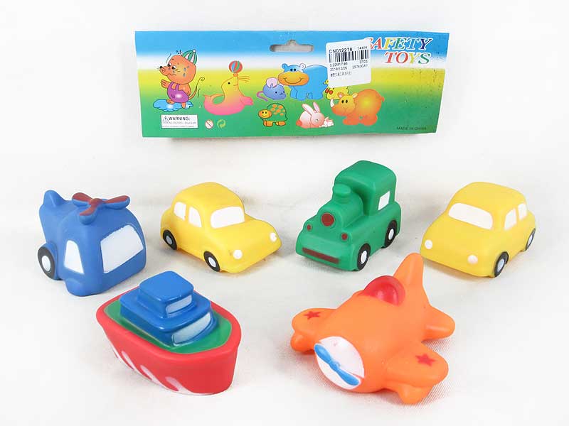 Latex Vehicle(6in1) toys