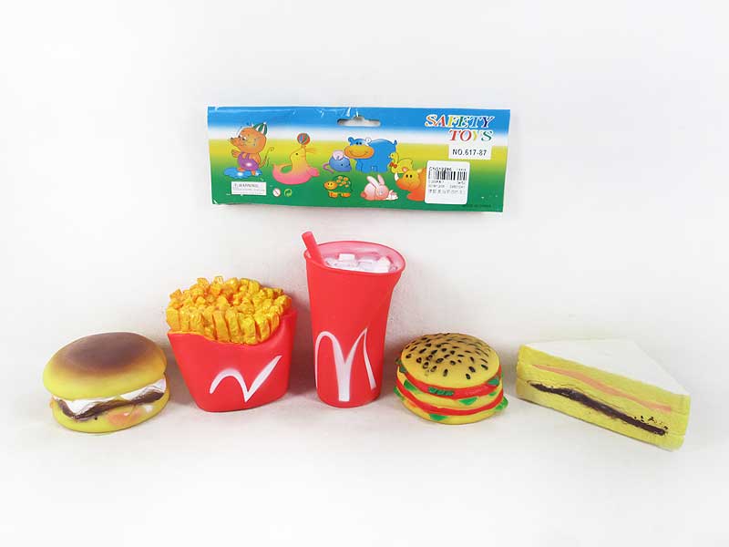 Latex McDonald's(5in1) toys