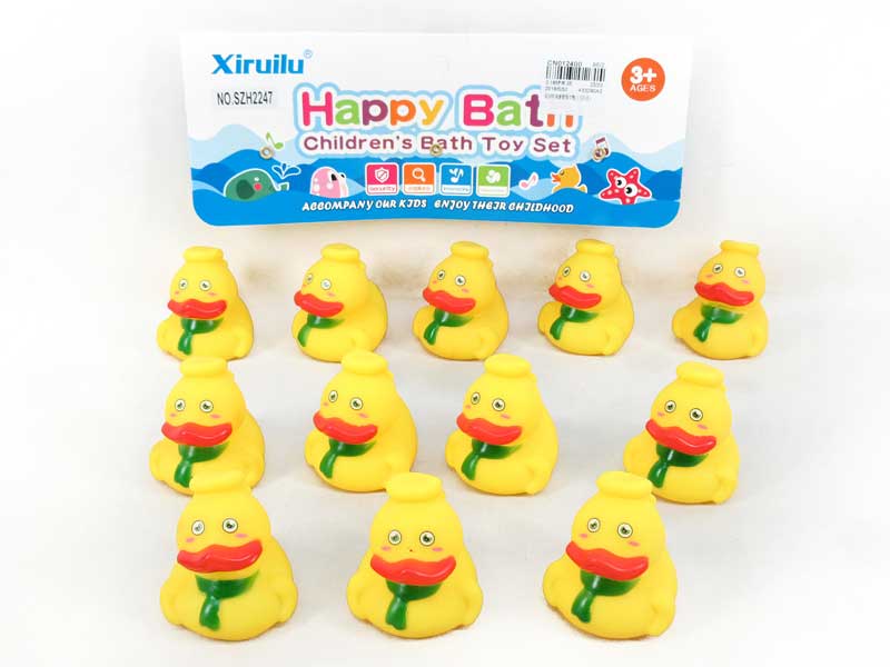 6CM Latex Duck(12in1) toys