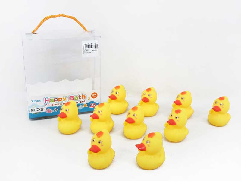 6CM Latex Duck(10in1) toys