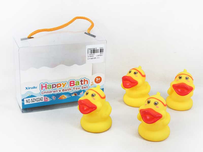 6CM Latex Duck(4in1) toys