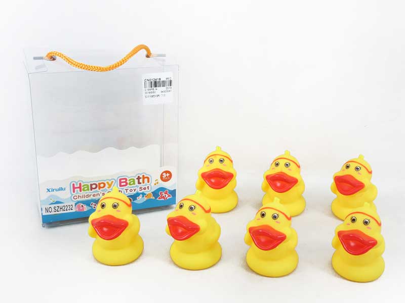 6CM Latex Duck(7in1) toys
