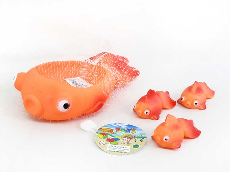Latex Goldfish(4in1) toys