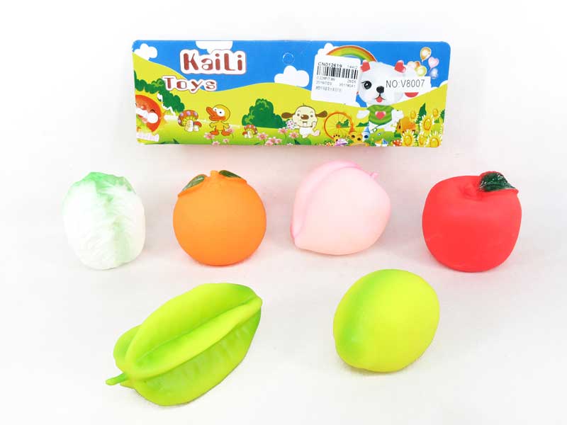 Lined Vegetables & Fruits(6in1) toys