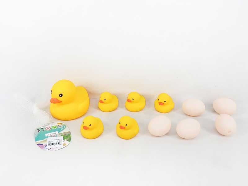 Latex Duck & Latex Duck Egg(11in1) toys