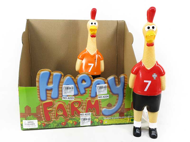 Latex Chicken W/S(8in1) toys