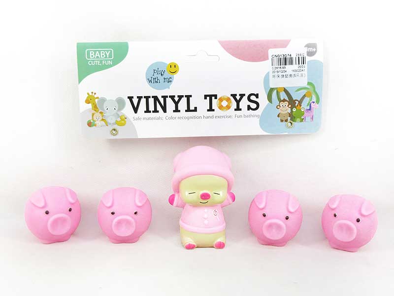Latex Pig(5in1) toys