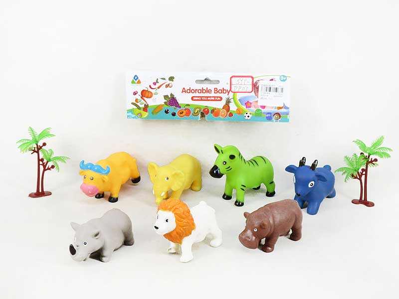 Latex Animal Set(7in1) toys