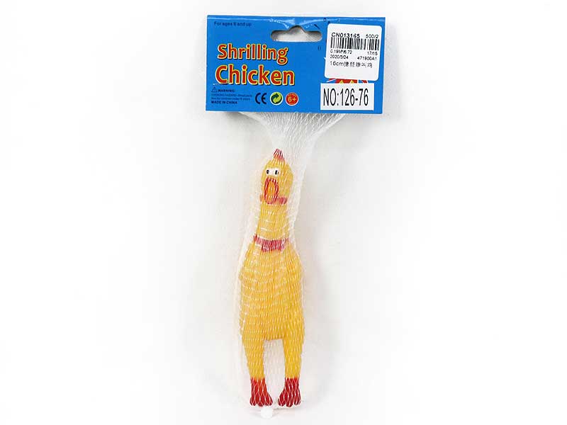 16cm Latex Chicken W/S toys
