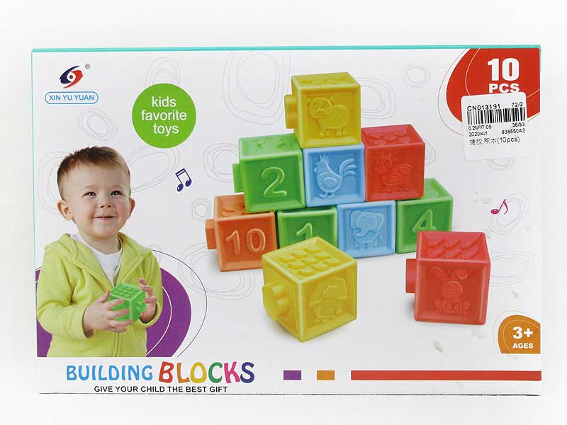 Latex Block(10pcs) toys