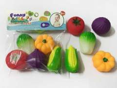 Latex Vegetable(5in1), soft vegetable set