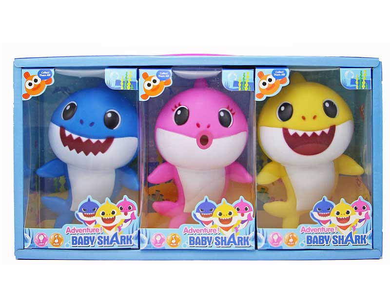 Latex  Shark W/L_M(3in1) toys