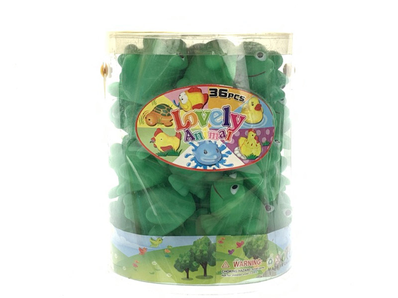 Latex  Frog(36in1) toys