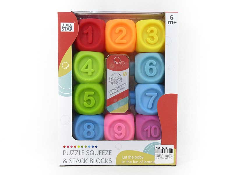 Latex Block(10in1) toys