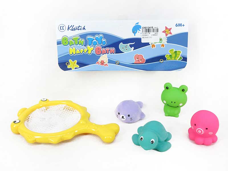 Latex Animal & Fishing(5in1) toys