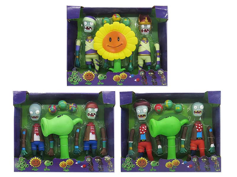 12inch Latex Plants V.S. Zombies W/L_M(3S) toys