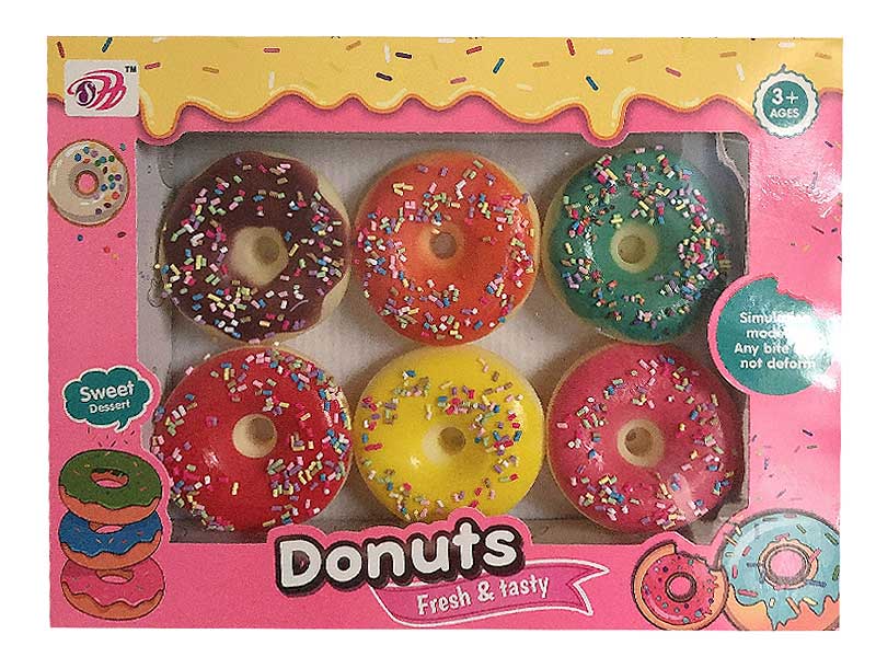 Latex Doughnut(6in1) toys